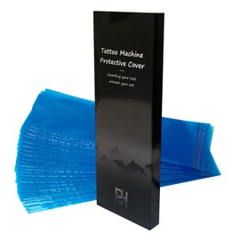 EH Tattoo Large Self Sealing Pen Covers 100Pcs Waterproof Thickened Tattoo Bags 7Inch for Pen Machine Accessories