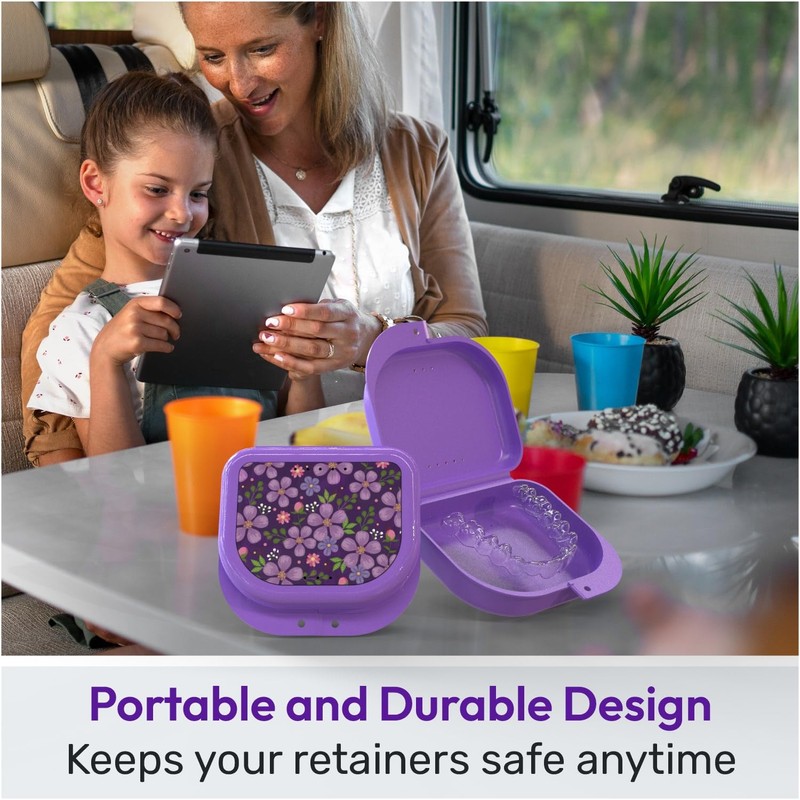 Retainer Cases Cute, Retainer Holder Case, 1 Pack, Aligner Case