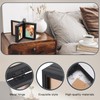 Sintuff 2 Pack 7 Folding 4x6in Hinged Picture Frame Foldable