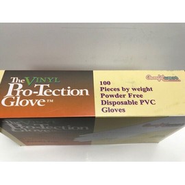 Comfitwear Products The Latex Pro-Tection Glove 100 Disposable Powder Free Size ( Large ) NEW