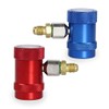 Riloer Set Of 2 Quick Coupler Adapters R1234Yf For Ac