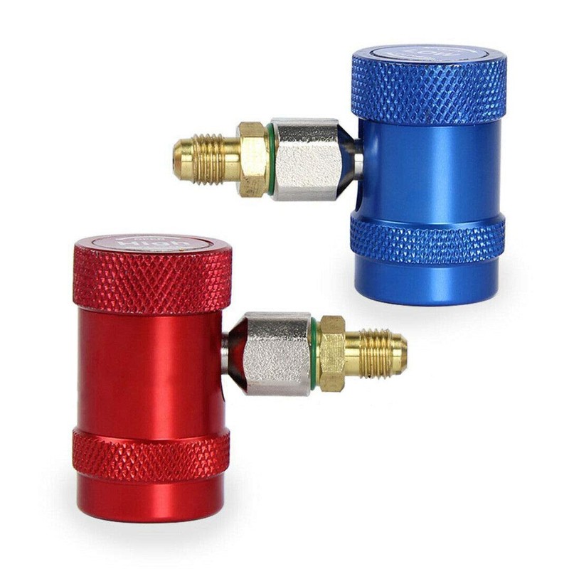 Riloer Set Of 2 Quick Coupler Adapters R1234Yf For Ac