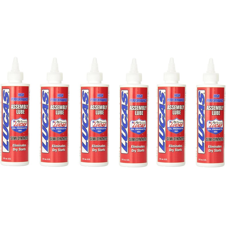 Lucas Oil LUC10153 Assembly Lube - 8 oz. (6)