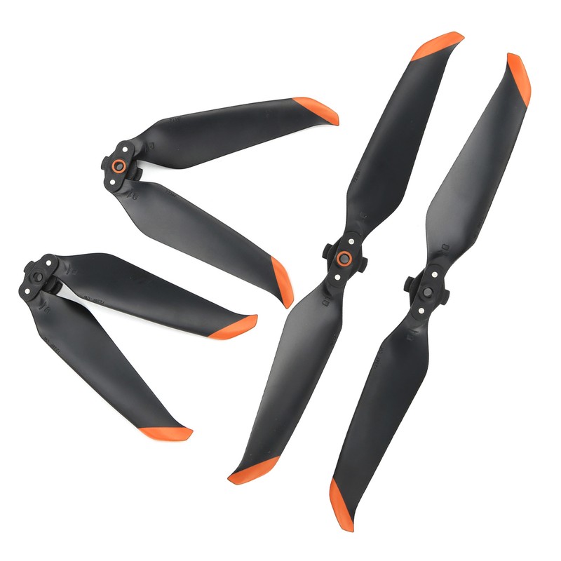 2 Pair 7238 Low Noise Propellers Quick Release Paddle Blades