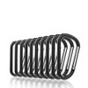 Magik 20-40 Pc D Shape Aluminum Carabiner Clips Spring Camping