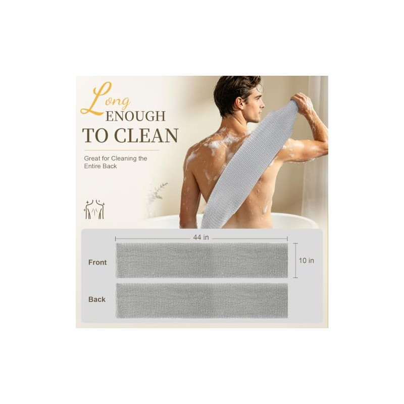 LEICHTEN - Paño exfoliante intenso gris