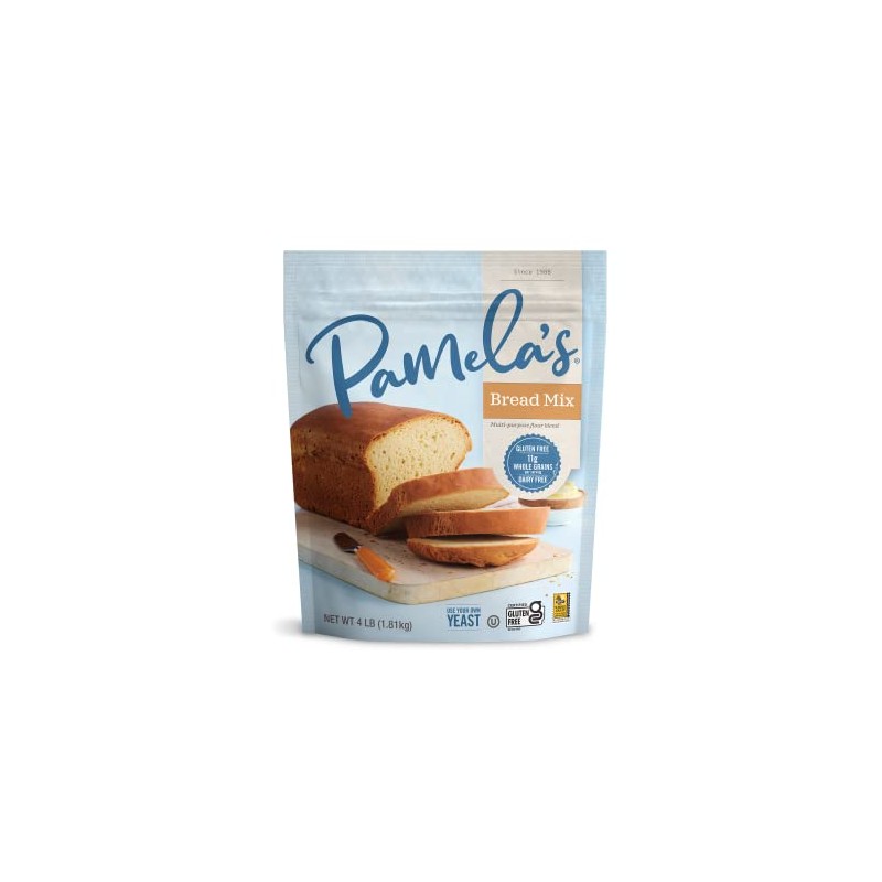 Pamela's Products Gluten Free Bread Mix, 4 Pound