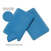 QUARKZMAN Pack of 20 Plastic Underlay Plates 60 x 40