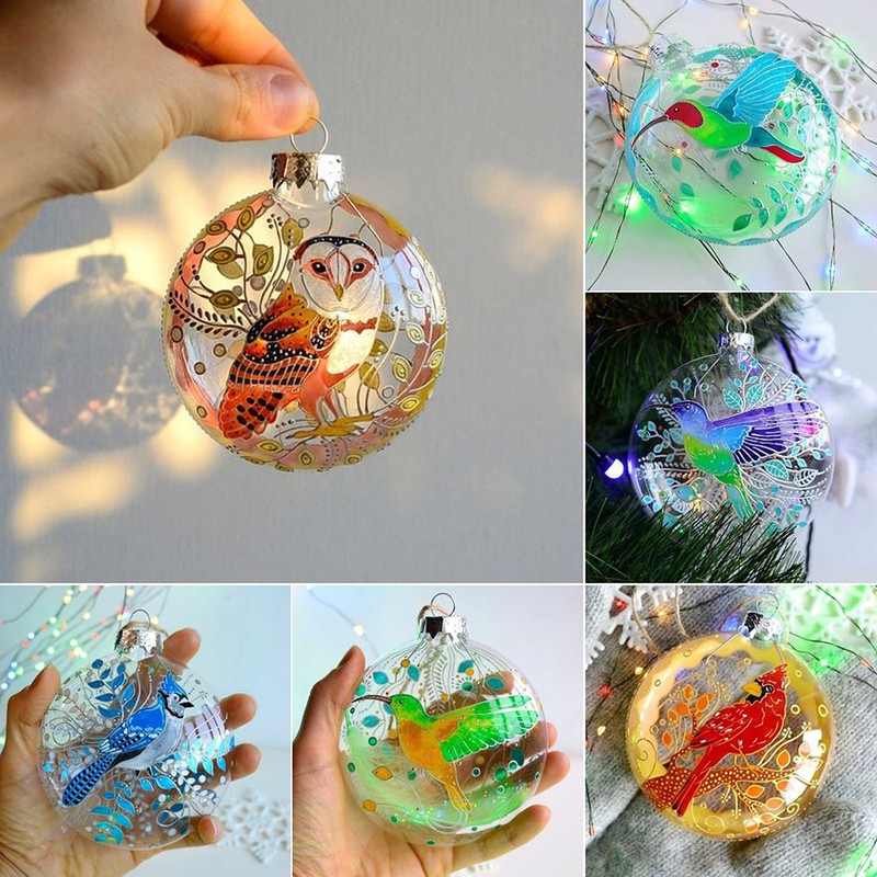 2022 X Mas Bird Christmas Tree Hanging Decoration Christmas Party