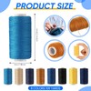 GliCraft 8 Colors Denim Thread Jeans Sewing Thread 137yard 203