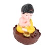 Singing Buddha Figurine USB Charging Desktop Buddha Decorative Statue with