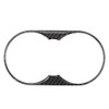Left Hand Driving Carbon Fiber Water Cup Holder Panel Frame