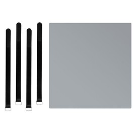 Leg Exerciser Machine Mat with Band, 23.62x21.65inch Non-Slip Workout Mat Under Desk Elliptical Machine Mat Leg Exerciser Mat Non-Slip Equipment Mat for Ellipse Leg Exerciser Machine