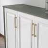 Aibeli 30 Pack Champagne Gold Cabinet Pulls 6.3 Inch Hole