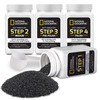 NATIONAL GEOGRAPHIC Rock Tumbler Grit and Polish Refill Kit -