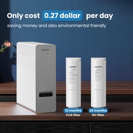 Comfee' CFU30R5AWW-FR Filter, Replacement RO Filter for CFU30R5AWW 1000GPD Reverse Osmosis System, 2-year Lifespan
