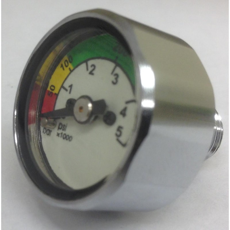 Storm Pony Bottle Pressure Gauge - Imperial