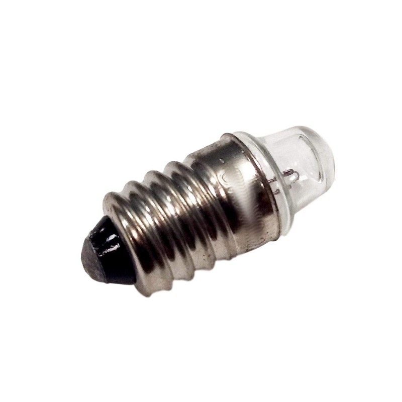 Pack of 10 E10 Miniature Screw Base Light Bulbs, 1.5V