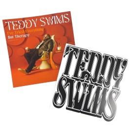 Teddy Swims Tried Everything Therapy 2 Album Flat 2023 Promo Poster Lot 12x12"
