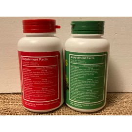 Private-label Whole Produce Fruits & Veggies 90 Capsules Each Exp: 7/25