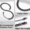 Richstee Anklet for Women Summer Anklet Curb Chain Figaro Chain