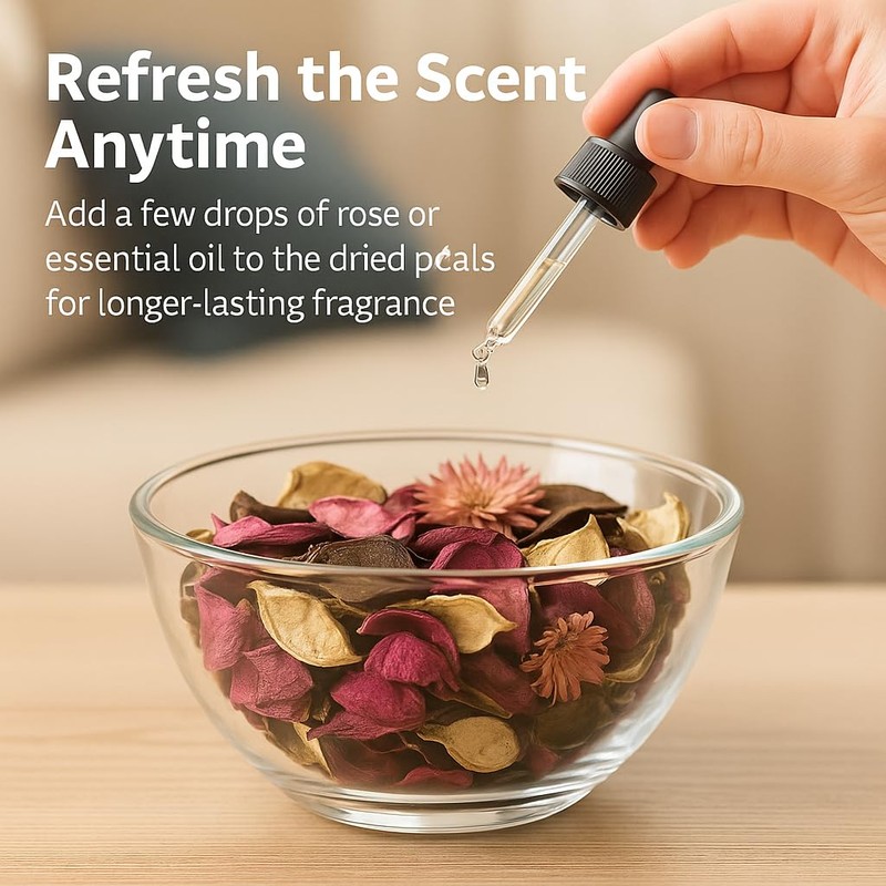 Jasmine Scented Potpourri – 2 Large Bags (8.4 oz Total)
