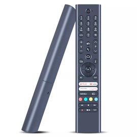 AULCMEET RC45190 30111985 Voice Replacement Remote Control Compatible with Telefunken 4K OLED Smart TV 23809632 D40F550X2CW XHY221103962