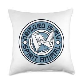 Best Easy Origami Crane Paper Gifts For Beginners Orizuru is My Spirit Animal Owl Paper Crane Folding Origami Throw Pillow, 18x18, Multicolor