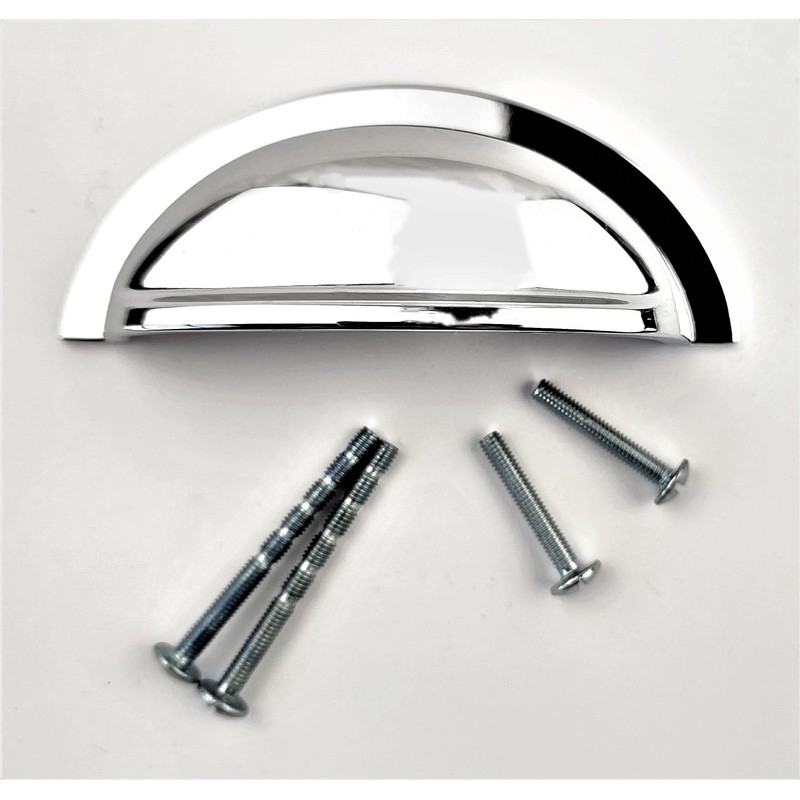 Set of 6 cup handles for kitchen cabinets, handles for