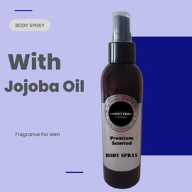 Payden's Cobalt Cedarwood & Citrus For Men Scented Body Spray with Jojoba Oil, 4 Oz