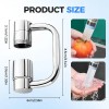 Extensor De Grifo Giratorio 1080° Con Aireador Para Lavabo