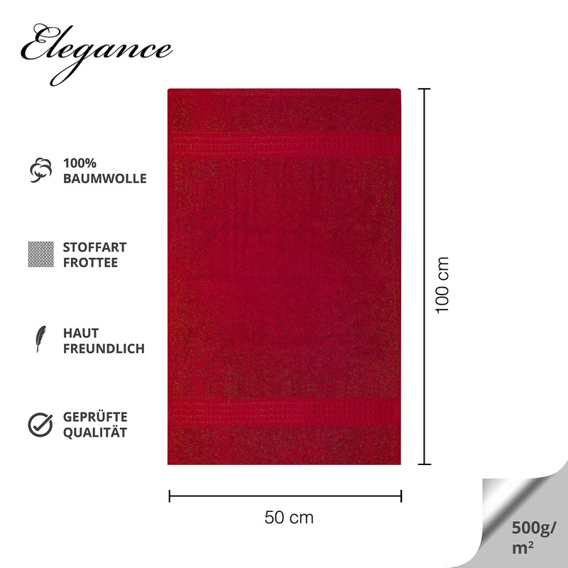 Class 4 Piece Terry Towel Set | Pack of 4