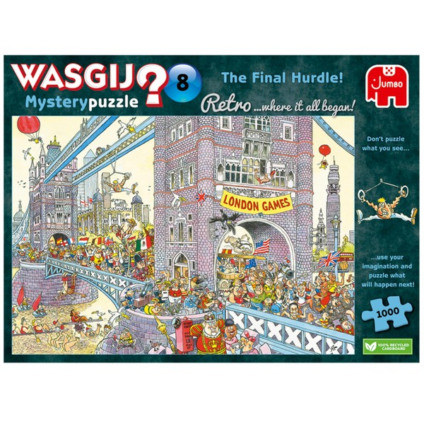 Wasgij Retro Mystery 8 The Final Hurdle | Jigsaw Puzzle