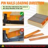 KIMSING P612SS(12mm) 23 Gauge Stainless Steel Micro Pin Nails 9,000