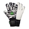 JAKO Animal Basic RC Pection Goalkeeper Gloves, Black/White/Green, 4 Unisex