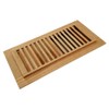 Homewell Red Oak Wood Floor Register Vent, Drop in Vent,
