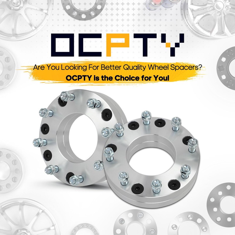 OCPTY 6x5.5 to 8x170 Wheel Adapters for 1500 for Avalanche
