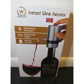 Waerator WA-A02-GY Instant Wine Aerator Best for Red Wines & Select White Wines