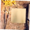 Hohopeti Brass Plate for Crafts Electrical Work and Repairs Wear-Resistant