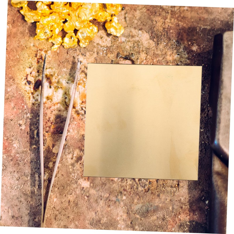 Hohopeti Brass Plate for Crafts Electrical Work and Repairs Wear-Resistant