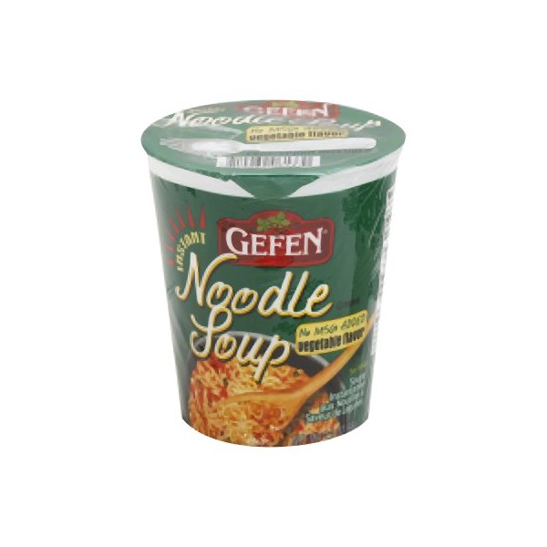 Gefen Cakes, Gefen No Msg Veg Noodle Soup, 2.3-Ounce (Pack of 12)