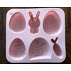 EASTER EGG EASTER BUNNY RABBIT SILICONE FONDANT CHOCOLATE CANDY SOAP
