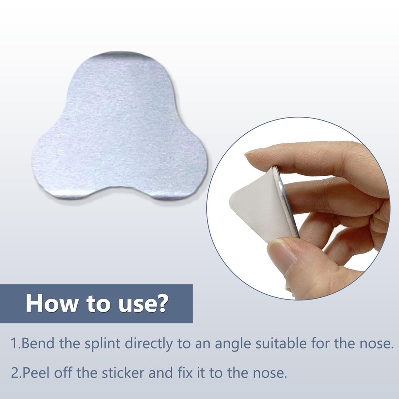 MUROCEA Aluminum Nasal Splints, External Nose Support Protector for Rhinoplasty