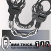 Mezelon Electric Scooter Lock, 8mm Chain Lock Bike Locks Heavy