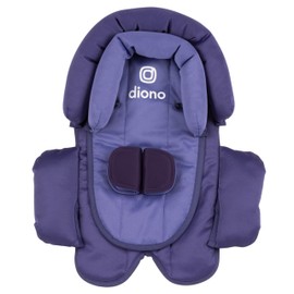 Diono Cuddle Soft 2-in-1 Head Support, Comforting Head and Body Support for Babies, Converts depending on Infants Size, Purple Wildberry