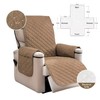 Waterproof Recliner Quilted Cover – Nonslip Furniture Slipcover with Elastic