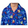 INTIMO The Polar Express Christmas AOP Icons Sleepwear Button-Up Coat