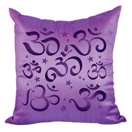 OM Symbols Stencil, 8.5 x 8.5 inch - Pranava Yoga AUM Indian Mantra Sanskrit Hindu