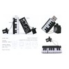 WooTeck 128GB Cartoon Piano USB Flash Drive Data Storage