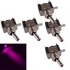 E Support 12V 20A AMP Purple LED Light Rocker Toggle